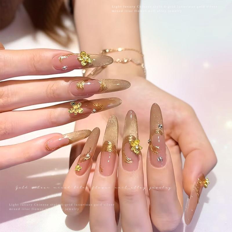 Nail Art Lilac - 20/30 шт. 3D-украшения для ногтей из