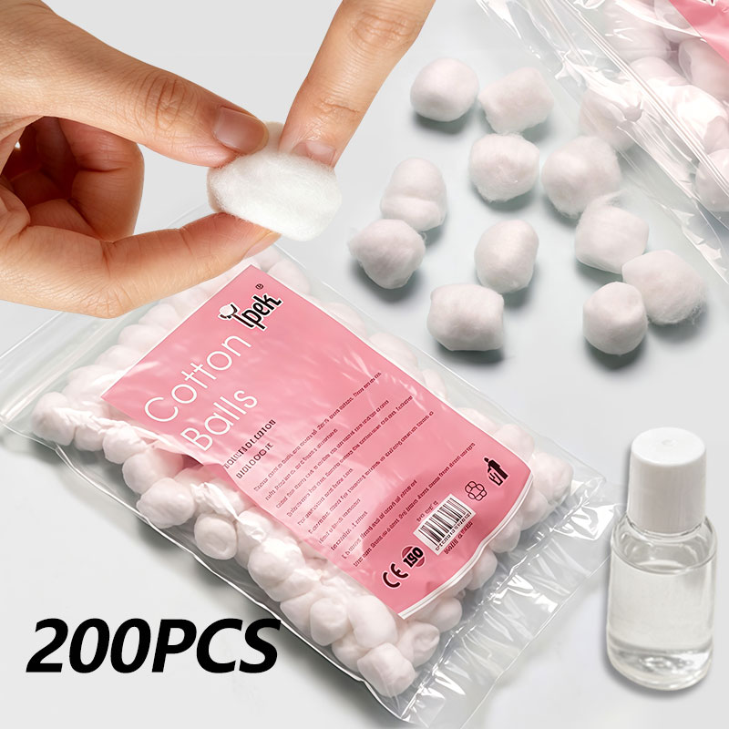 Nail Art Remover - Ватные шарики для снятия лака, безворсовые