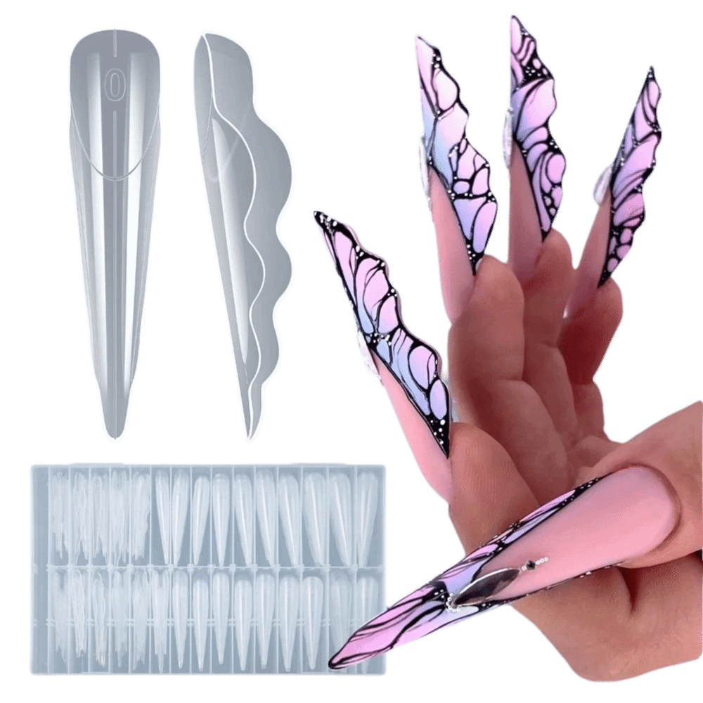 Nail Extension Form - 150 шт. многоразовых форм для наращивания