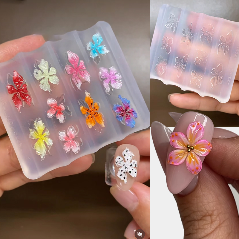 Nail Extension Form - Силиконовая форма для 3D-дизайна ногтей в