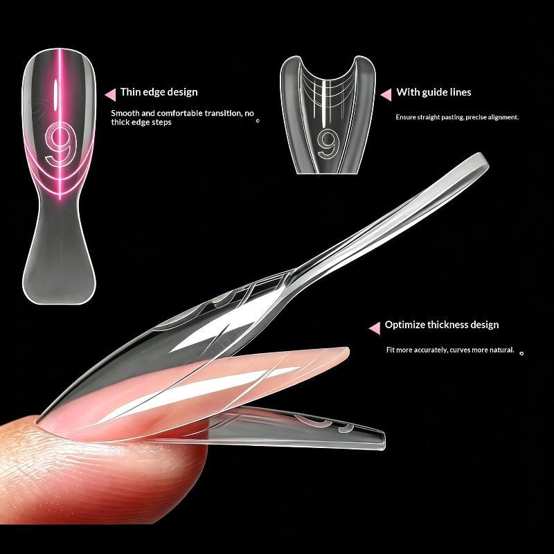60 шт. многоразовые формы для  – обзор и цена Nail Extension Form