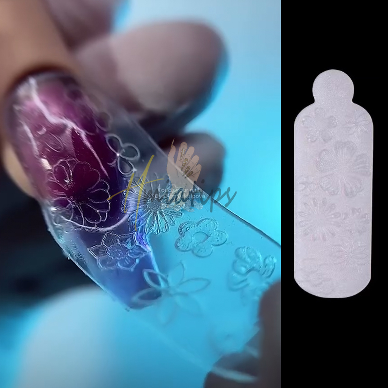 12 шт., силиконовые формы с ро – обзор и цена Nail Extension Form