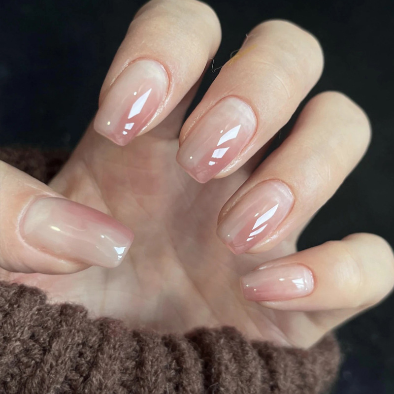 24 шт., простой короткий гради – обзор и цена Nail Art Simple Elegant