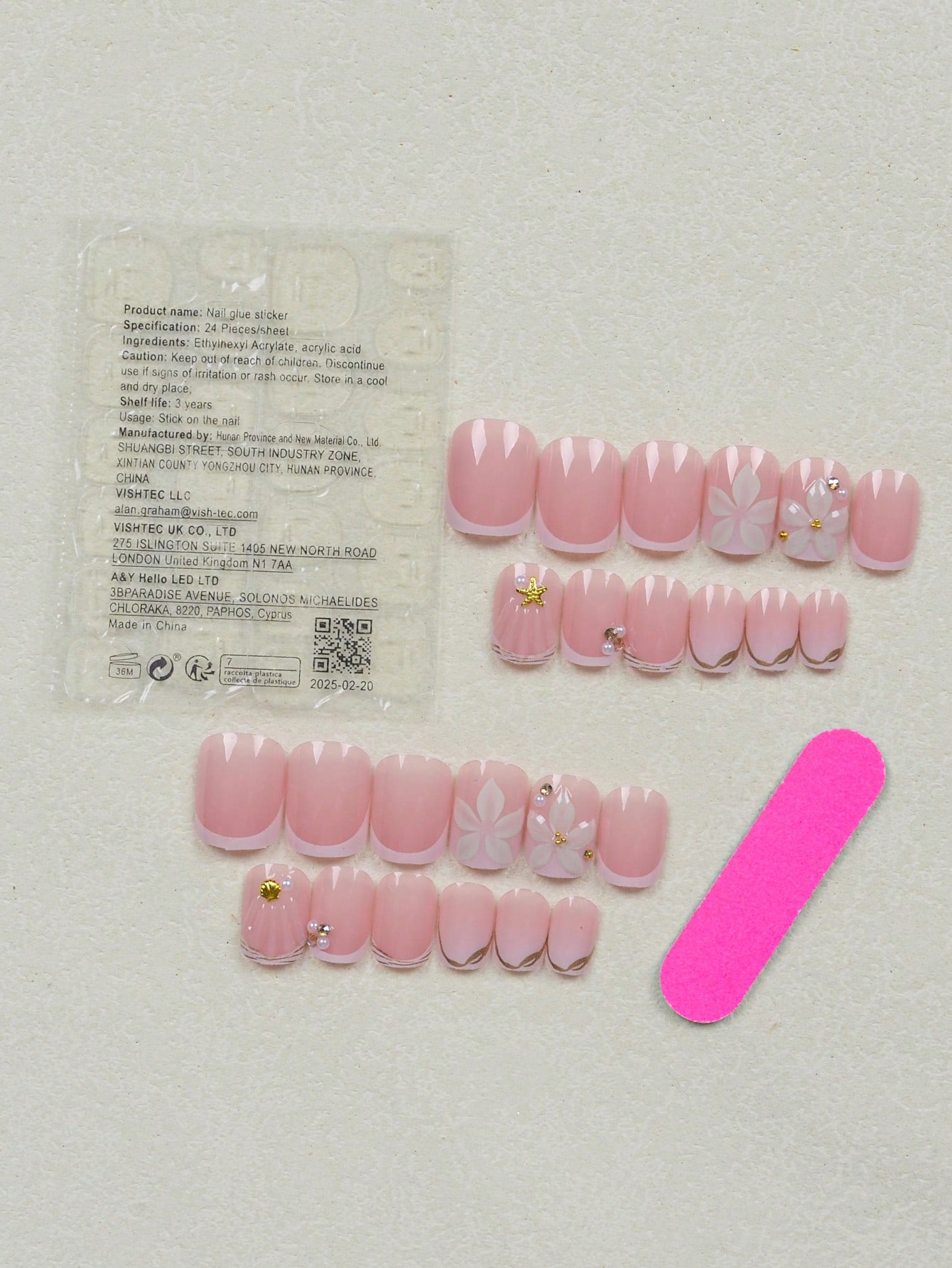 24 шт. коротких квадратных бел – обзор и цена Nail Art Jelly