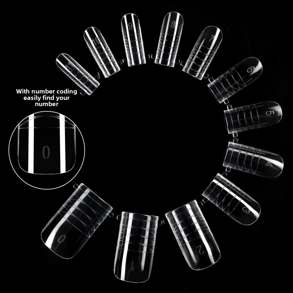 120 шт. Новые двойные формы дл – обзор и цена Nail Extension Form