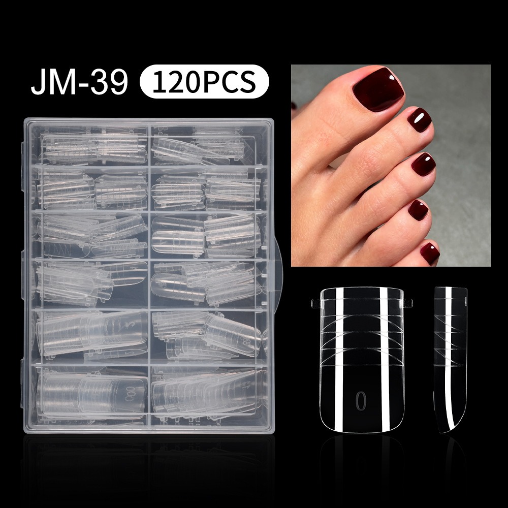 120 шт. Новые двойные формы дл – обзор и цена Nail Extension Form