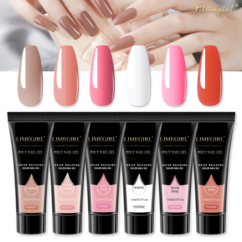 15 мл набор гелей для быстрого – обзор и цена Polygel Nail Kit
