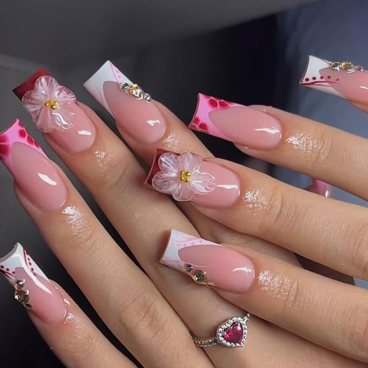 24 шт., носимые квадратные нак – обзор и цена Nail Art Gliter
