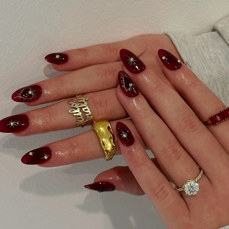 10 шт. накладных ногтей во фра – обзор и цена Nail Art Simple Elegant