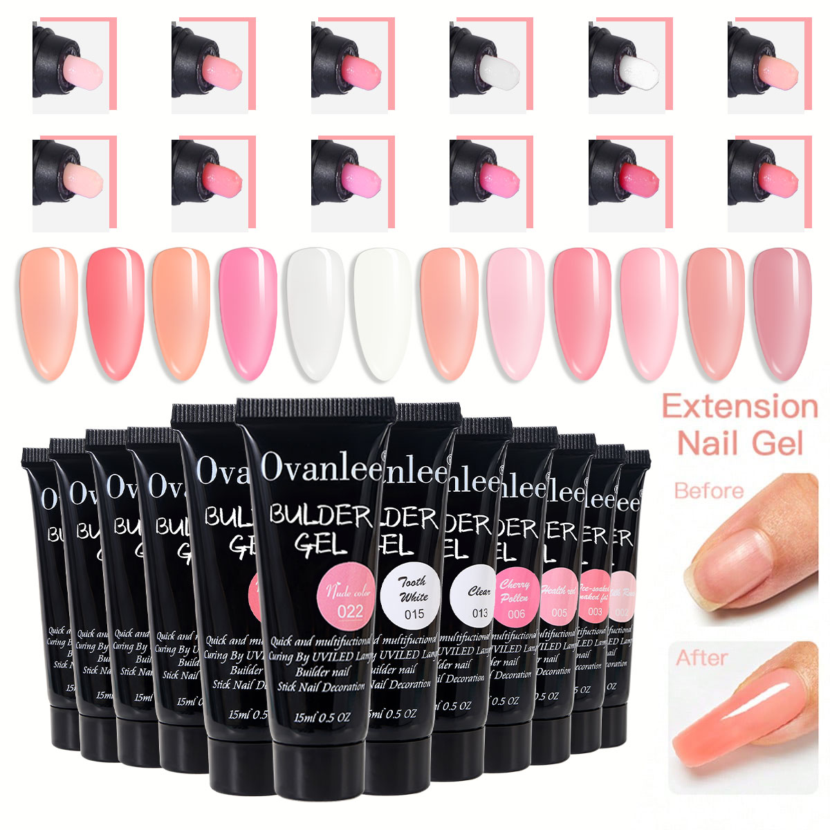 Набор гелей для наращивания но – обзор и цена Polygel Nail Kit
