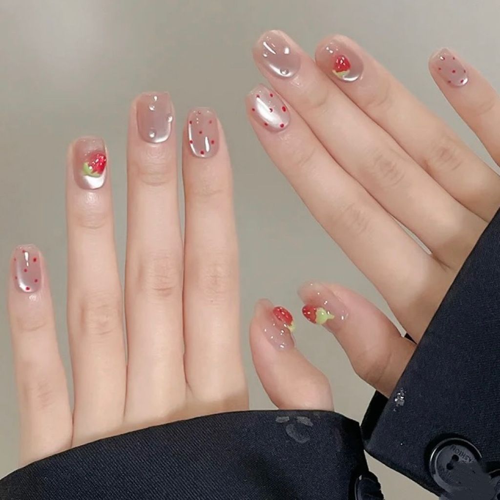 10 шт., короткие квадратные на – обзор и цена Nail Art Fake