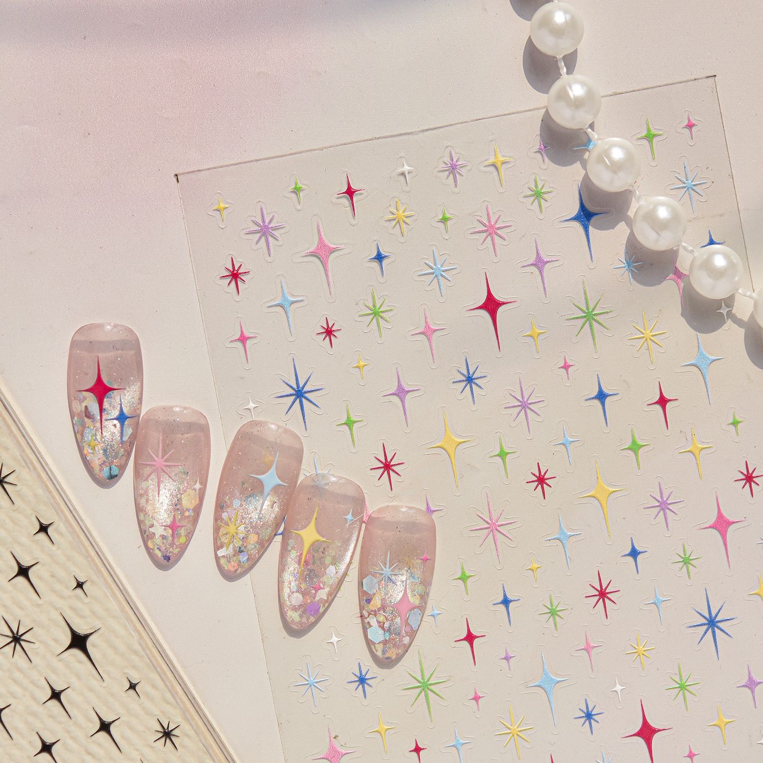 Наклейки для ногтей Star 5D: П – обзор и цена Nail Art Simple Elegant