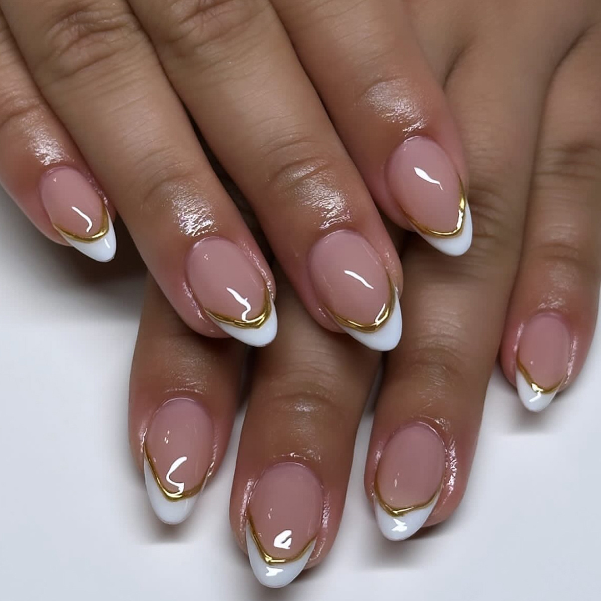 Французские накладные ногти цв – обзор и цена Nail Art Simple Elegant