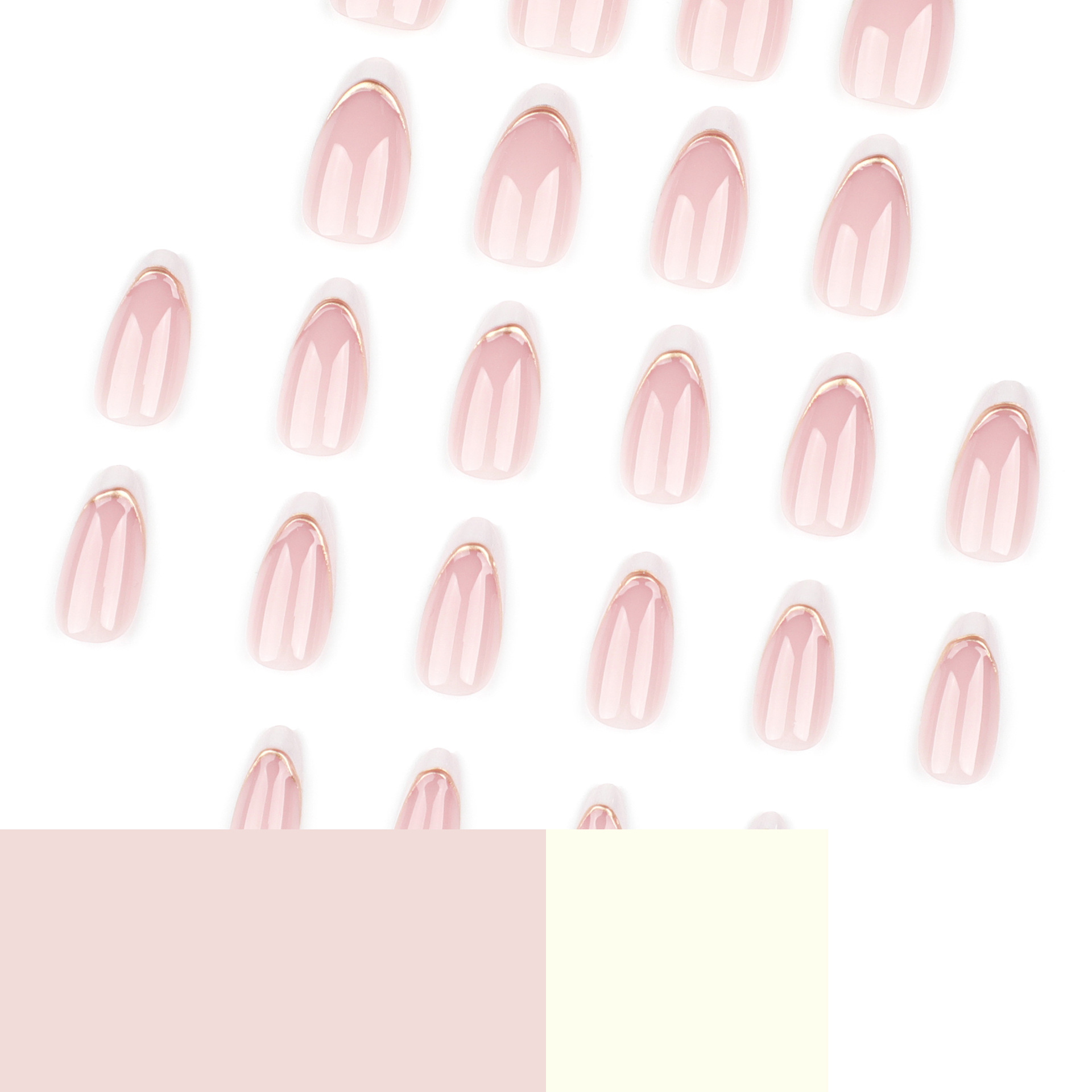 Французские накладные ногти цв – обзор и цена Nail Art Simple Elegant