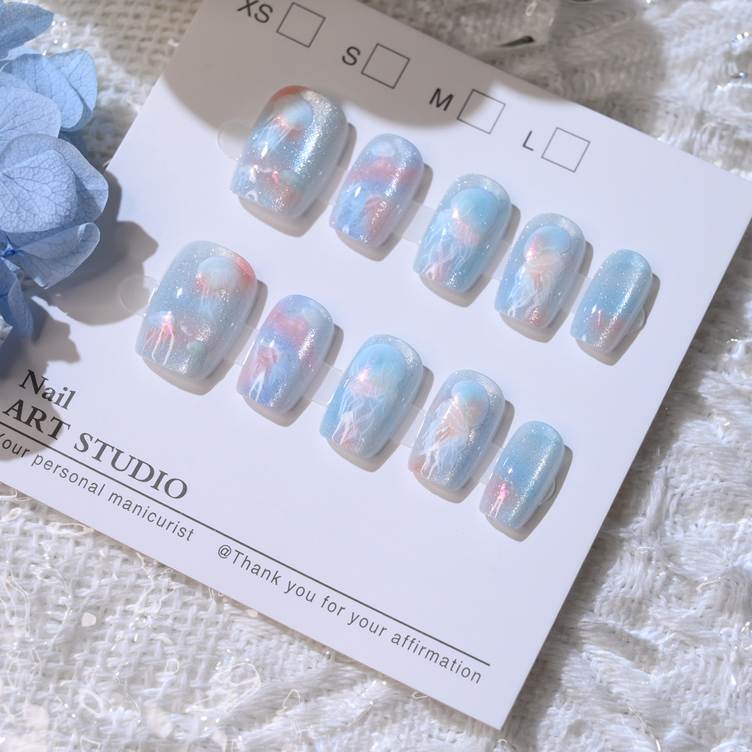10 шт., женские цветные мечтат – обзор и цена Nail Art Fake
