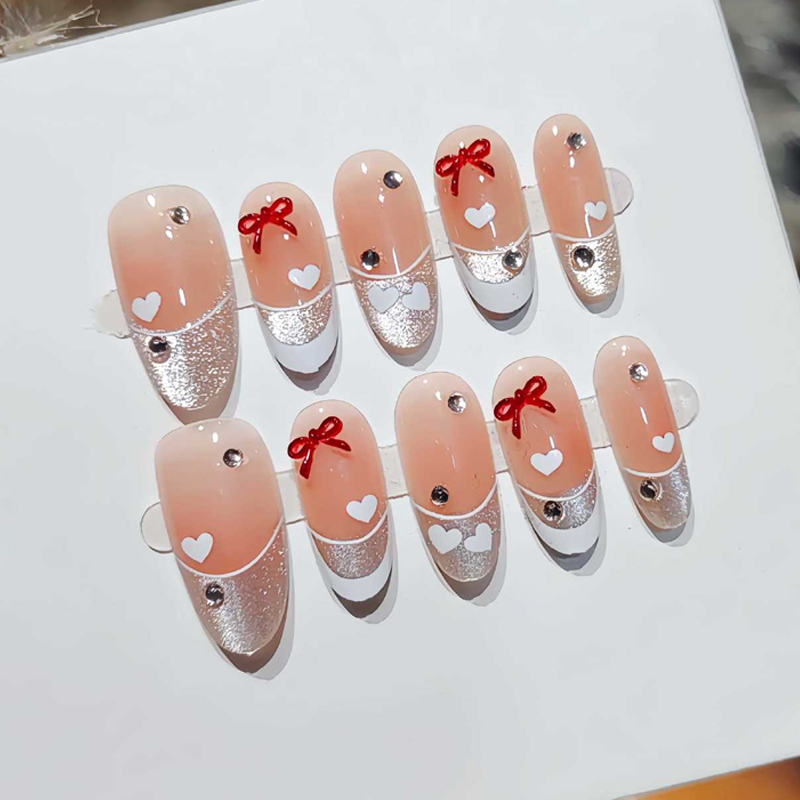 10 шт. французских накладных н – обзор и цена Nail Art Fake
