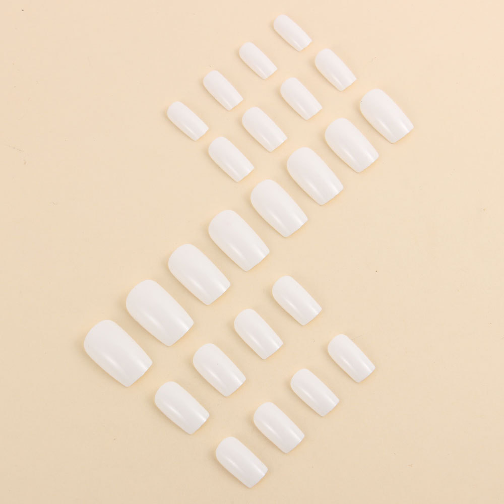 24 шт. простых белых накладных – обзор и цена Nail Art Simple Elegant