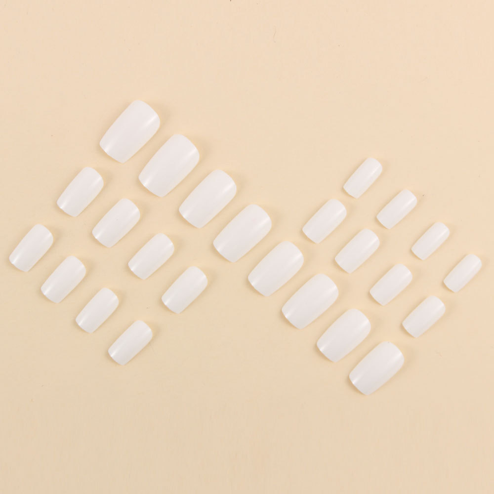 24 шт. простых белых накладных – обзор и цена Nail Art Simple Elegant