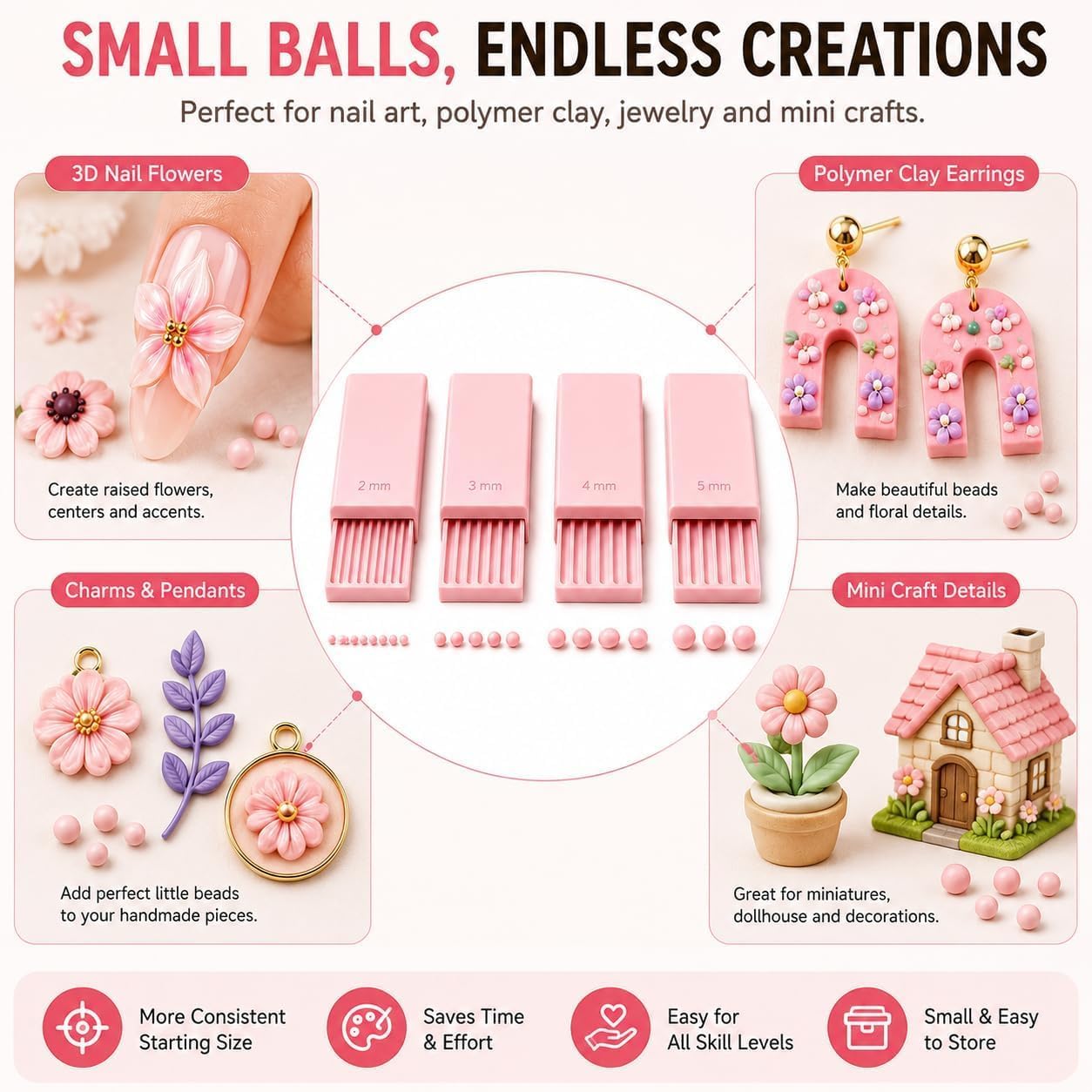 4 шт. инструмента для создания – обзор и цена Nail Art Jelly