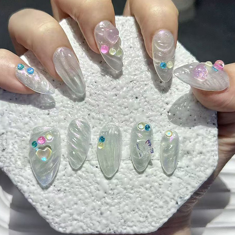 Нажмите на ногти ручной работы – обзор и цена Nail Art Simple Elegant