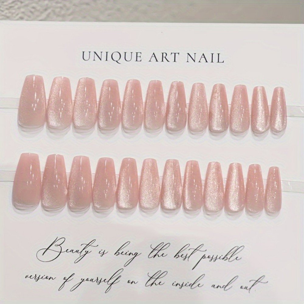 24 шт. блестящих розовых накла – обзор и цена Nail Art Gliter