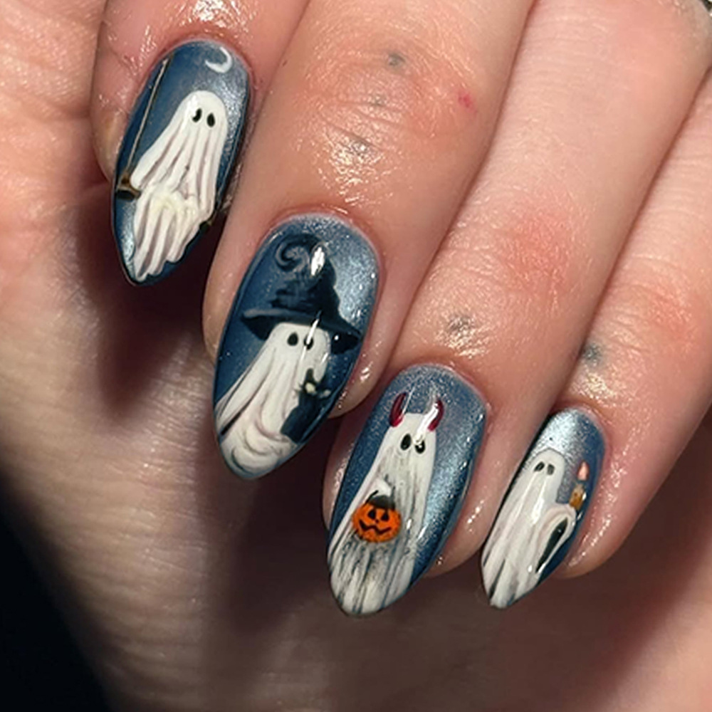 24 шт. накладных ногтей для Хэ – обзор и цена Nail Art Jelly