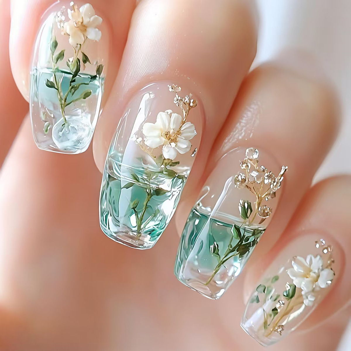 Искусственные накладные ногти  – обзор и цена Nail Art Fake