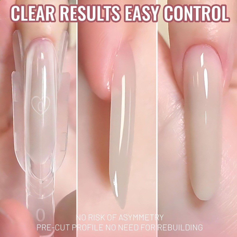 120 шт. многоразовых прозрачны – обзор и цена Nail Extension Form