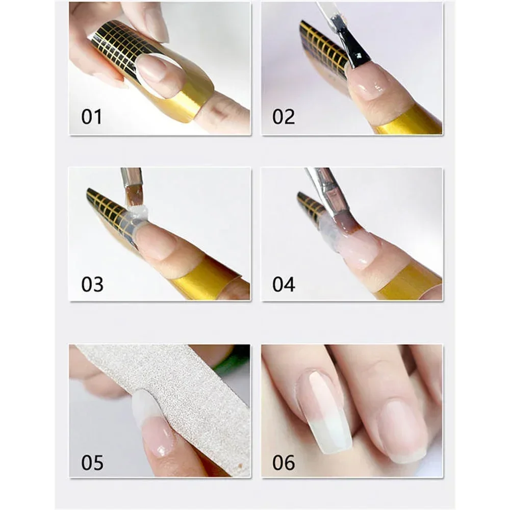 100 шт. дизайн ногтей самоклея – обзор и цена Nail Extension Form