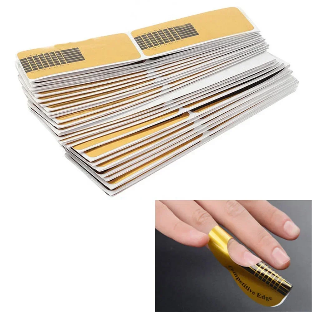 100 шт. дизайн ногтей самоклея – обзор и цена Nail Extension Form