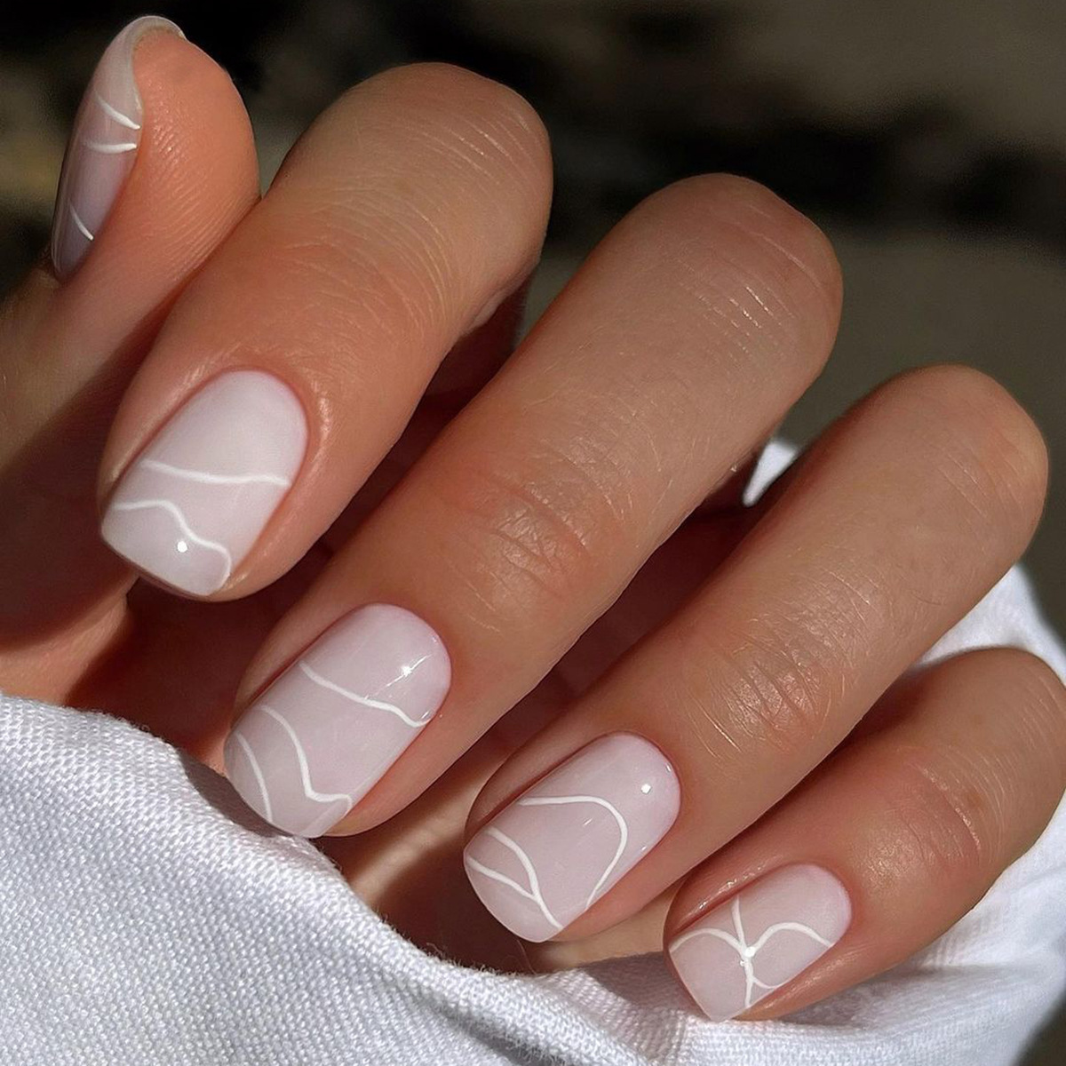 24 шт. летних оранжевых квадра – обзор и цена Nail Art Simple Elegant