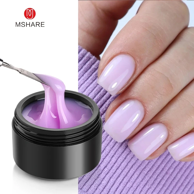 MSHARE Purple Lilac Builder Ex – обзор и цена Nail Art Lilac