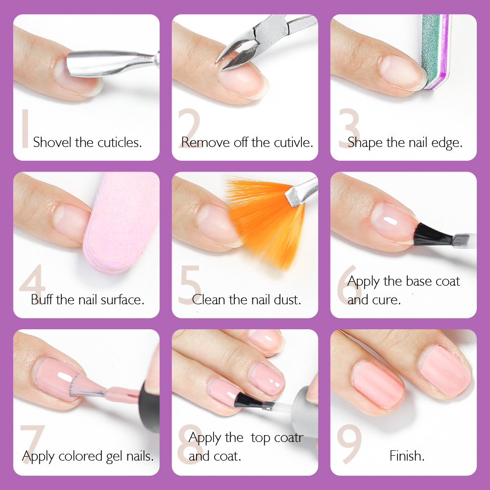 Лак для ногтей Rainbow Ghini 8 – обзор и цена Nail Art Lilac