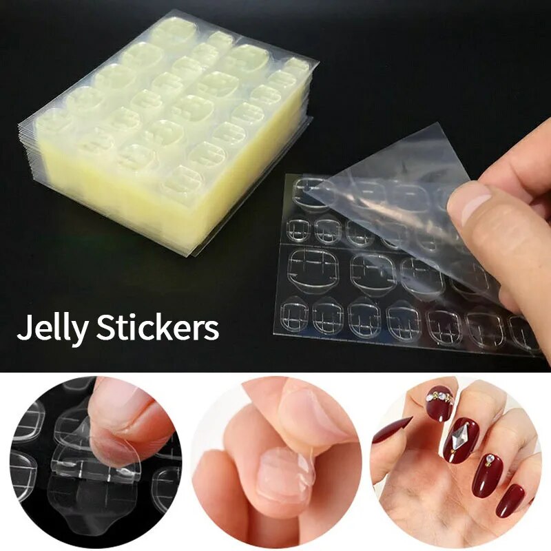 Двусторонние наклейки для ногт – обзор и цена Nail Art Jelly